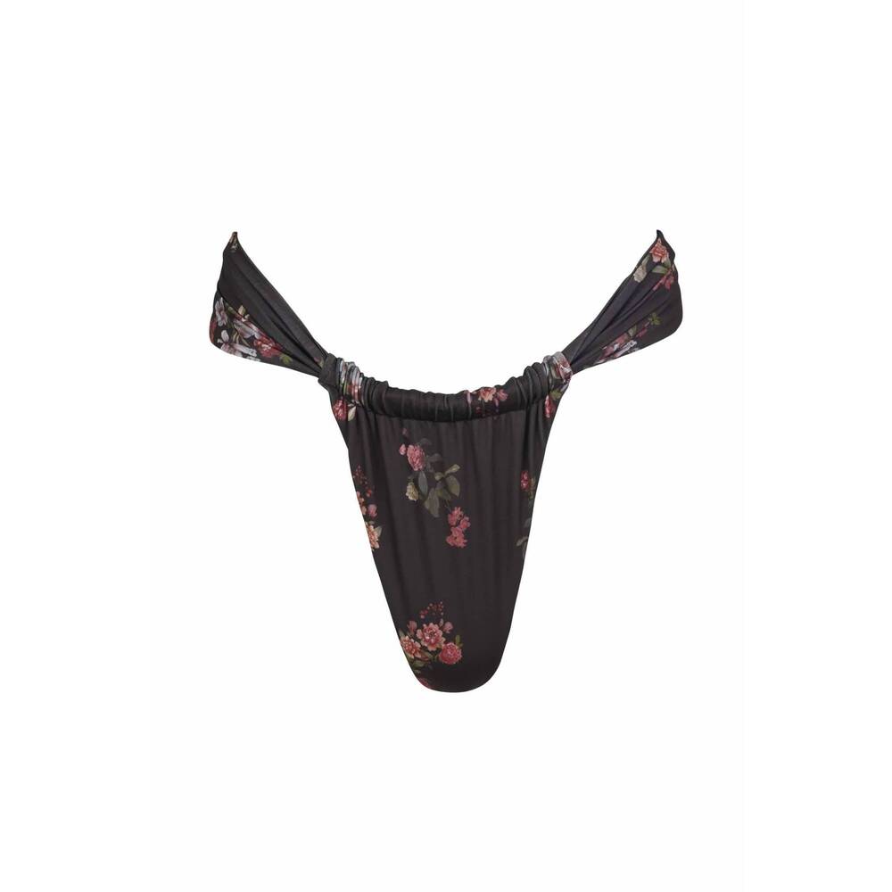 NEW SOAH women's karma bikini bottoms in midnight roses